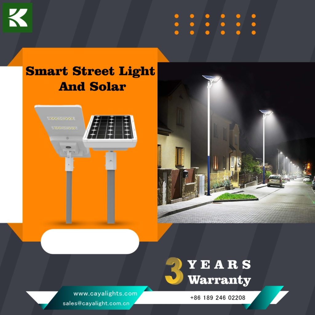 SMART STREET LIGHTS AND SOLAR