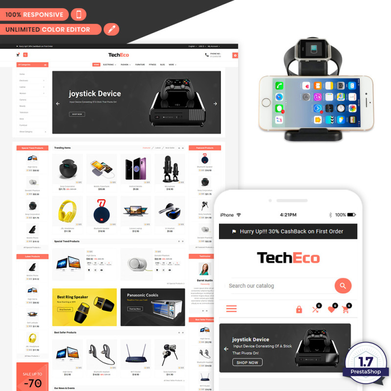 prestashop theme