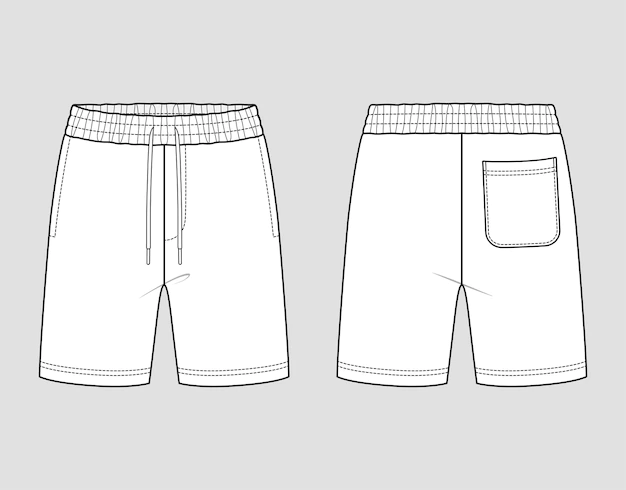 Men beachwear shorts