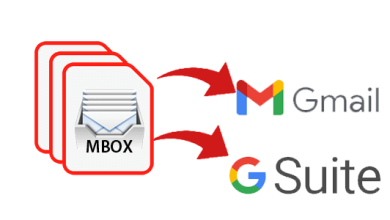 import mbox files into g suite