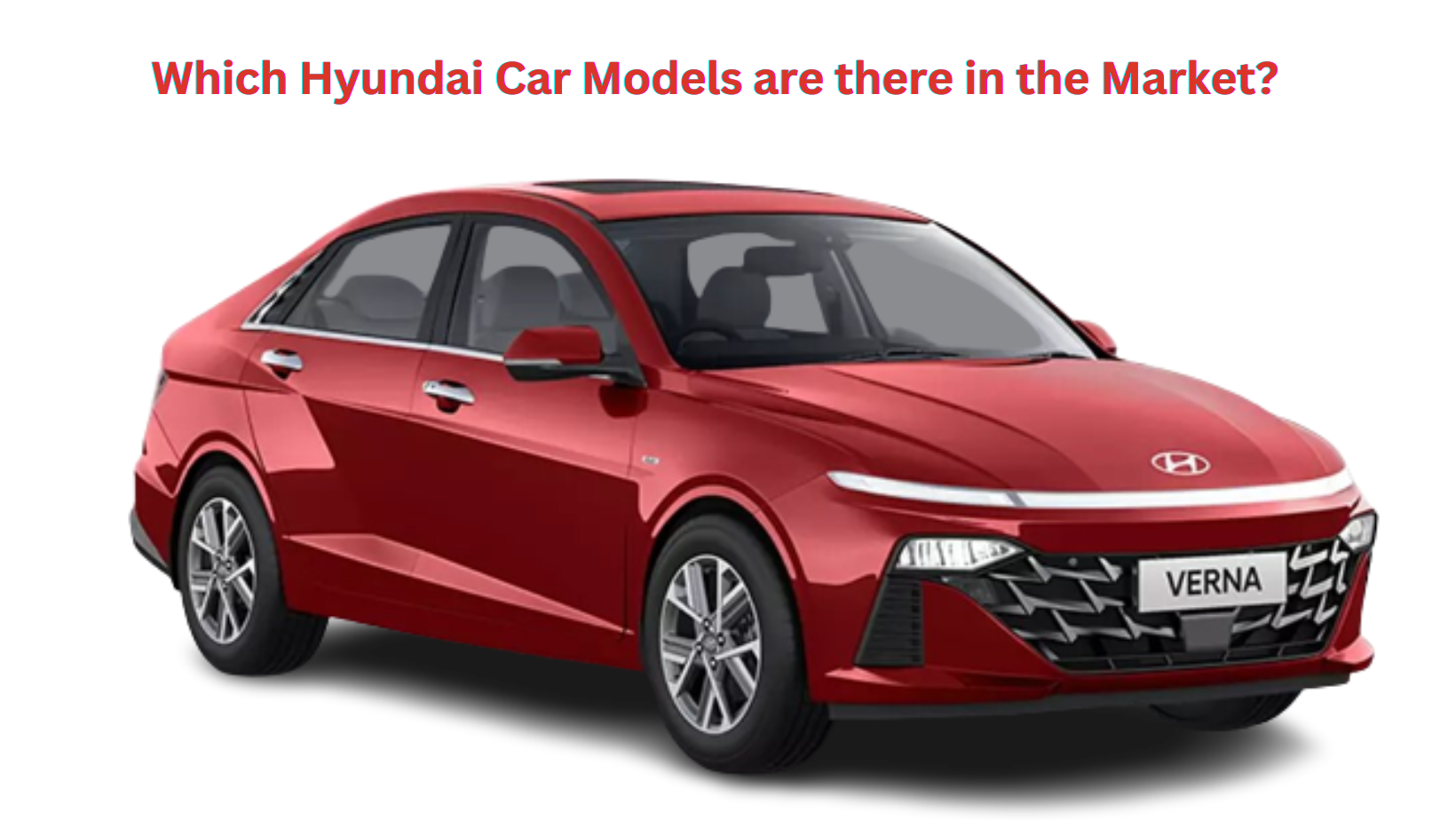 Hyundai car models